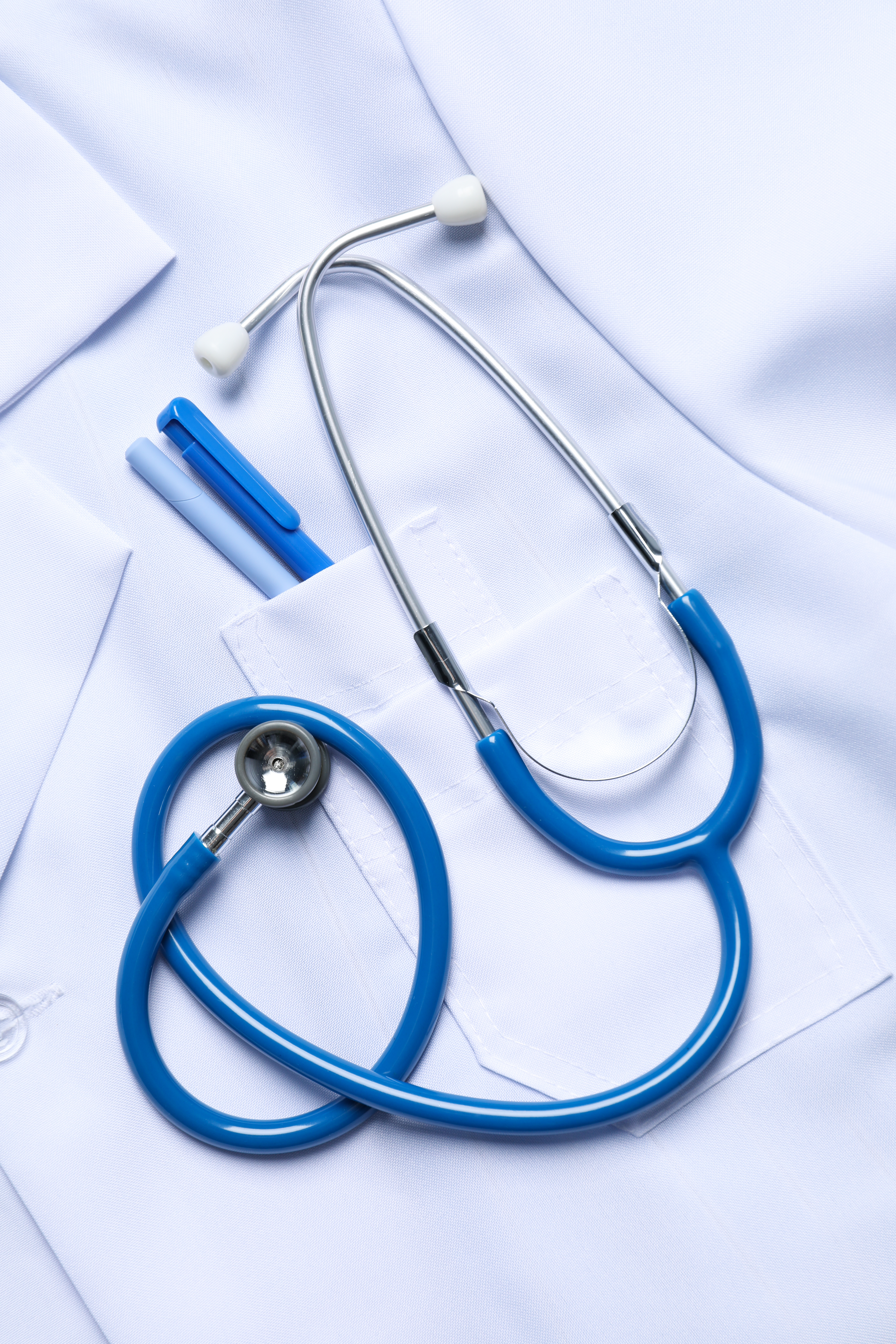 Medical professional in laboratory